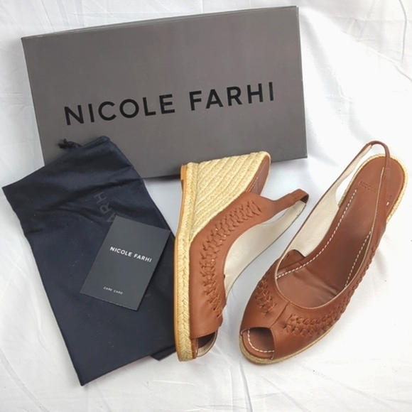 FINAL SALE 🆕🌿NICOLE FARHI ESPADRILLES🌿 - Picture 2 of 12